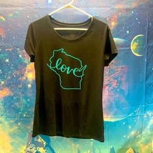 Wisconsin love tshirt
